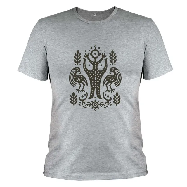 T-shirt print Trypillia m.45 gray TM Yaroslav